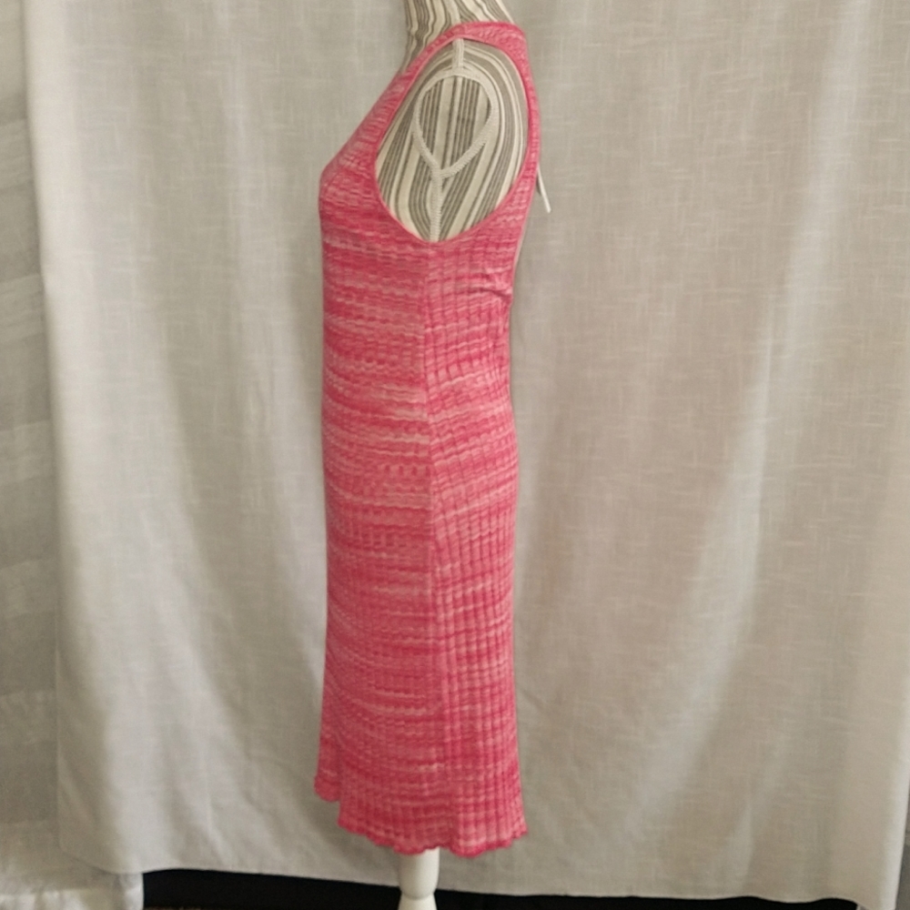 Zara ribbed knit tank sleeveless dress size small Knee Length - Picture 6 of 14